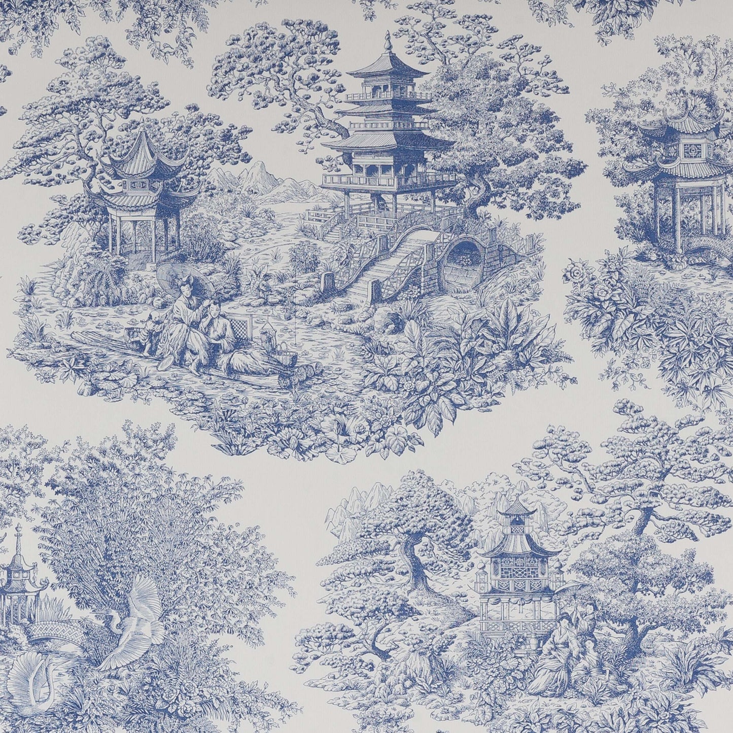 Nara Wallpaper - Blue