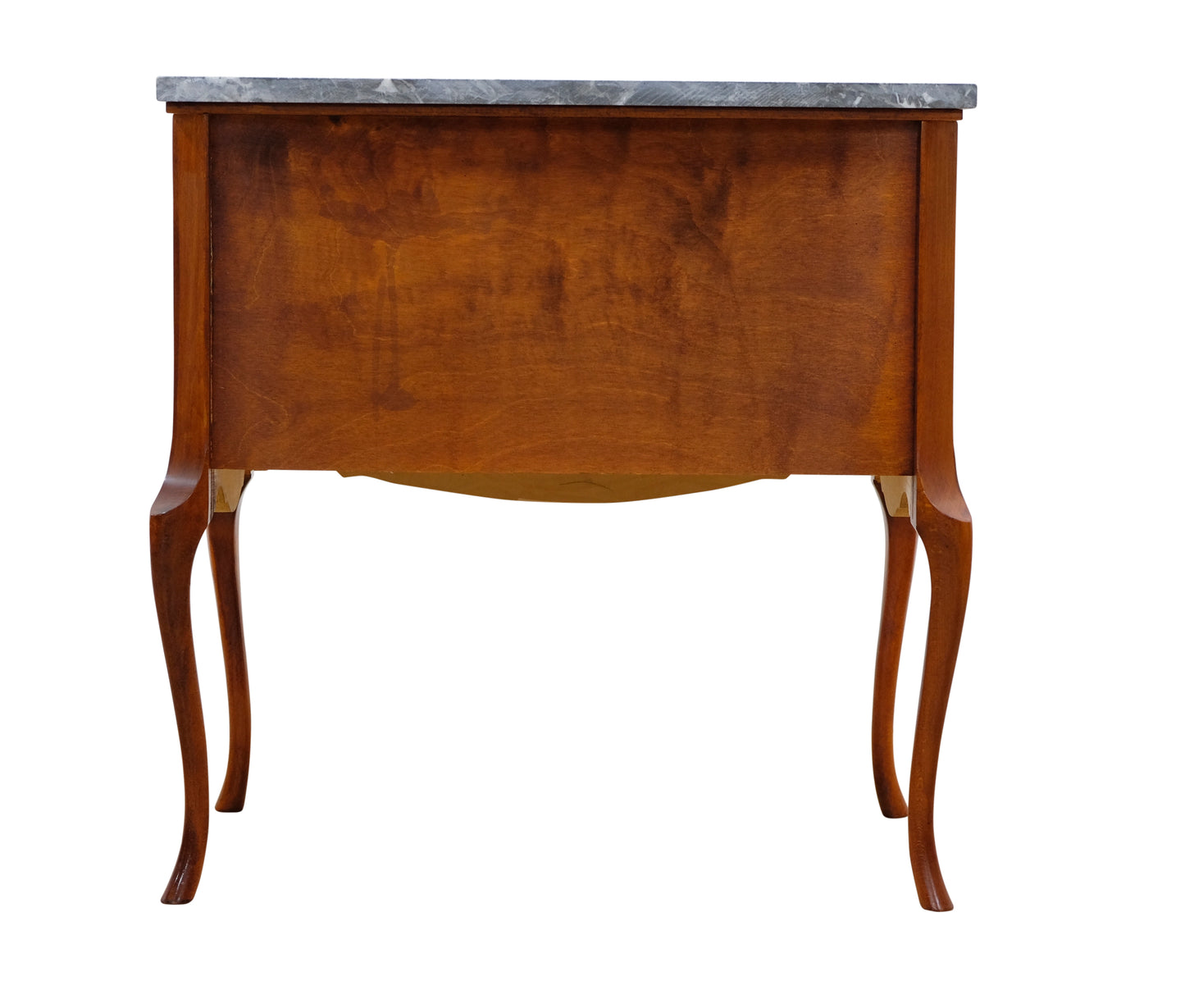 Gustavian Style Commode with natural marble top and Chinoiserie Design
