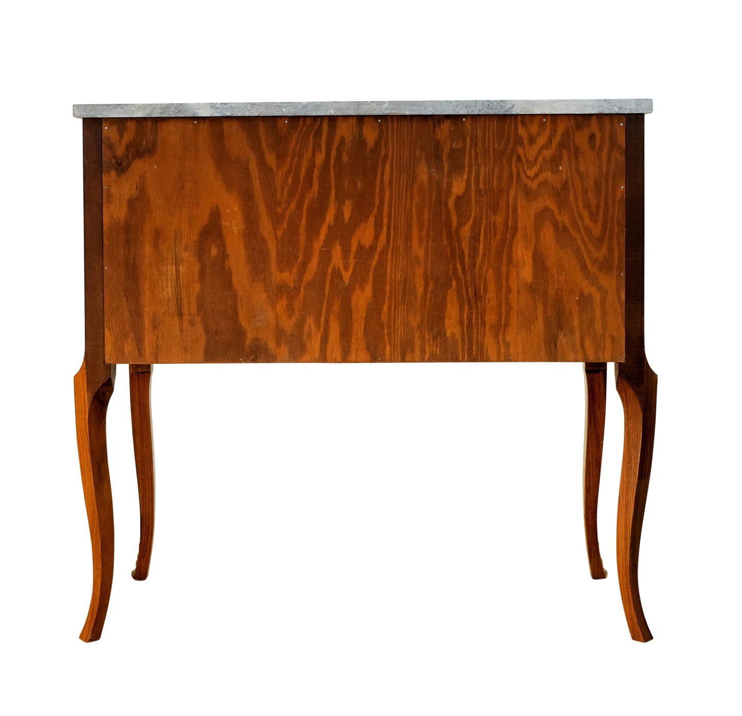 Gustavian Style Commode with natural marble top and Chinoiserie Design