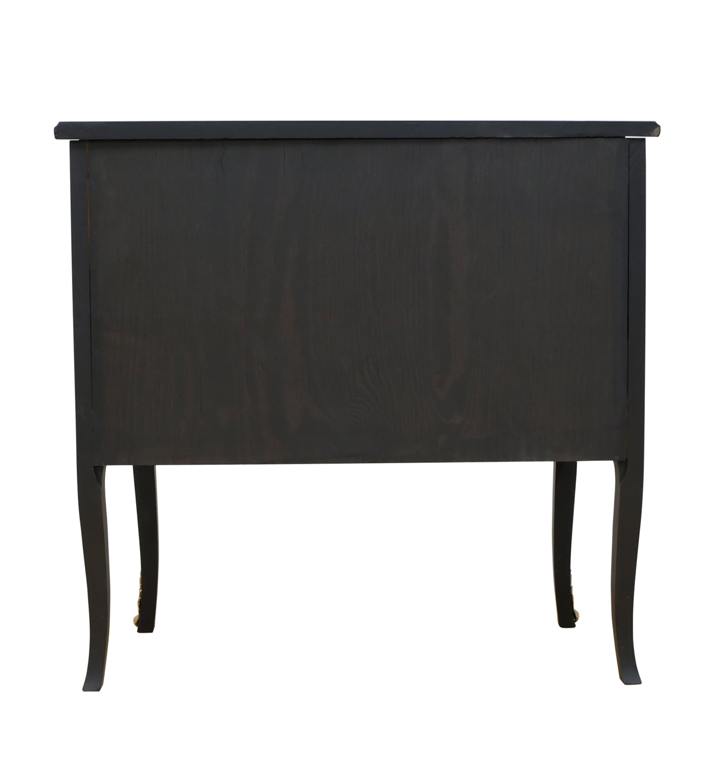 Louis XV Style Chest with Fornasetti Pattern of Ancient Rome and Black Marble Top