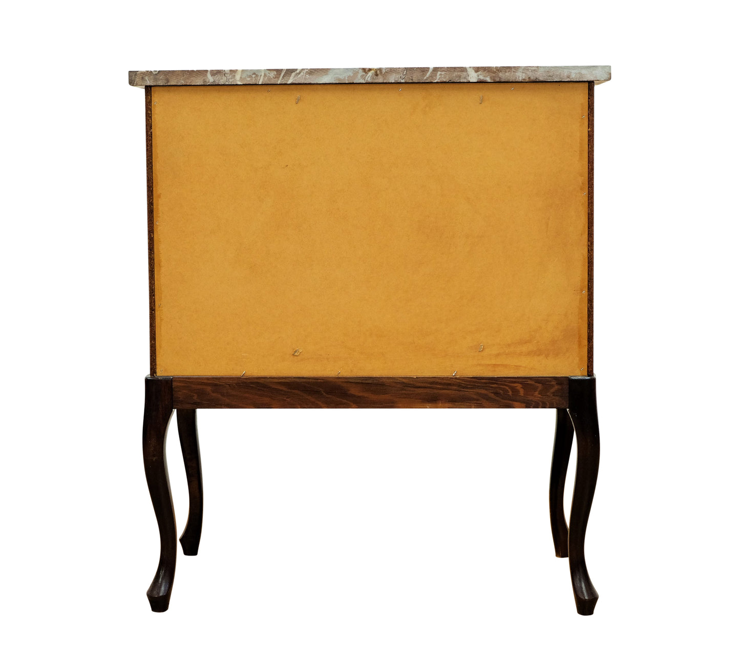 خزانة ذات درجين بتصميم فورناسيتي مع سطح من الرخام