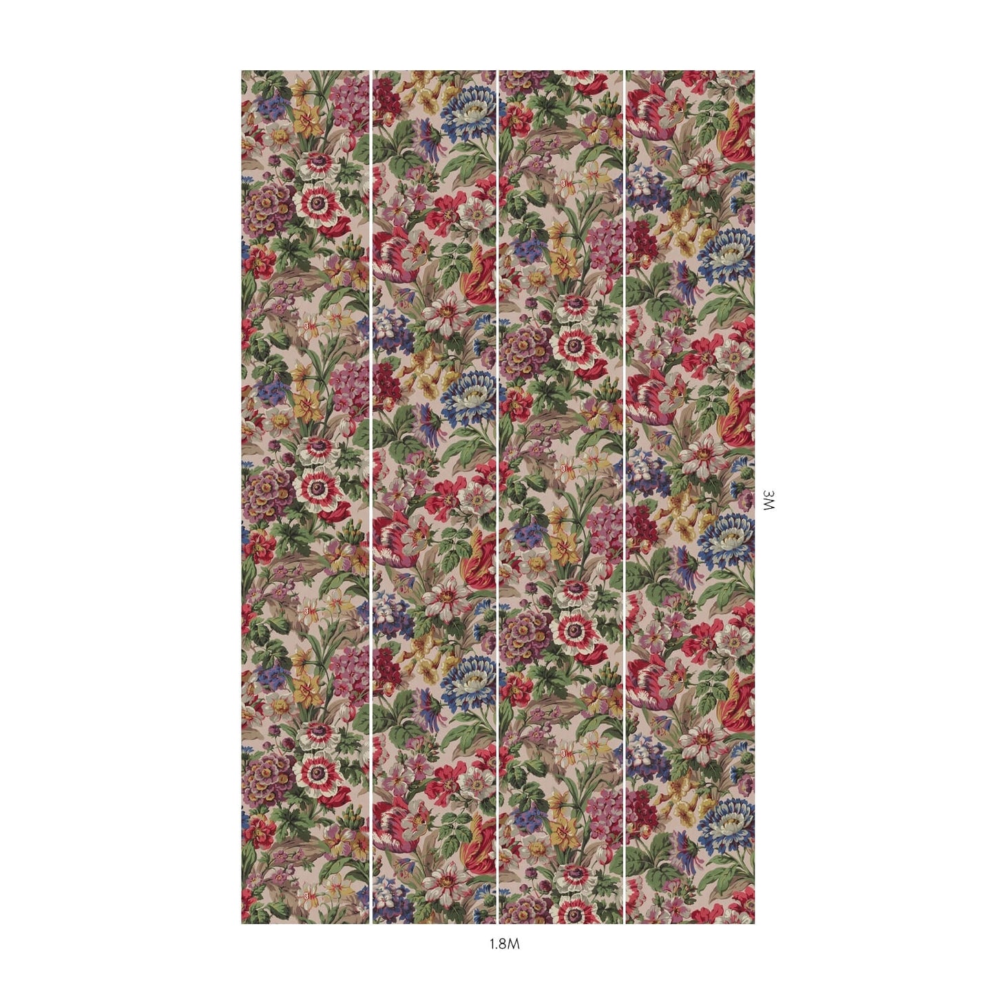 Florescence Wallpaper - Alabaster