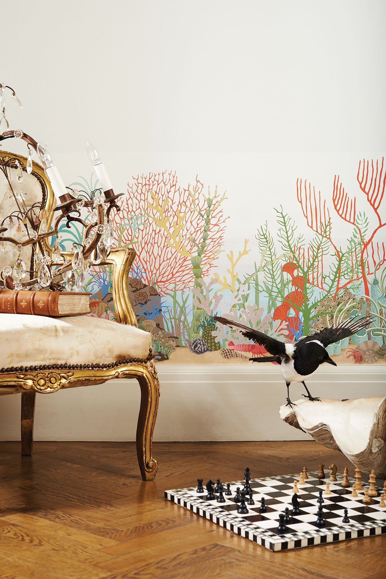 Archipelago Border Room Wallpaper - Multicolor
