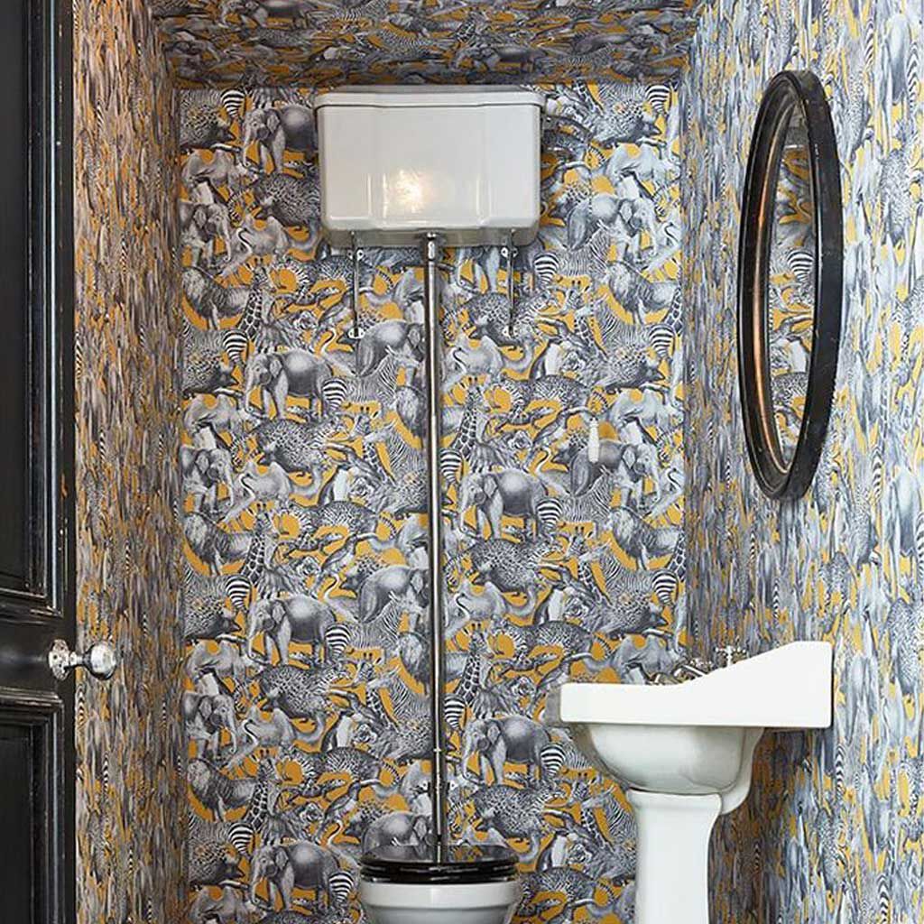 105476 - Kingdom Wallpaper - Lion - Graham & Brown