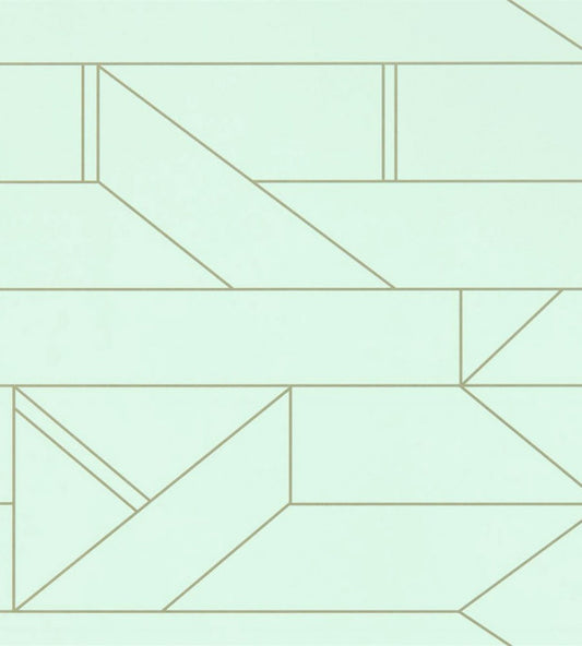 Barbican Wallpaper - Mint