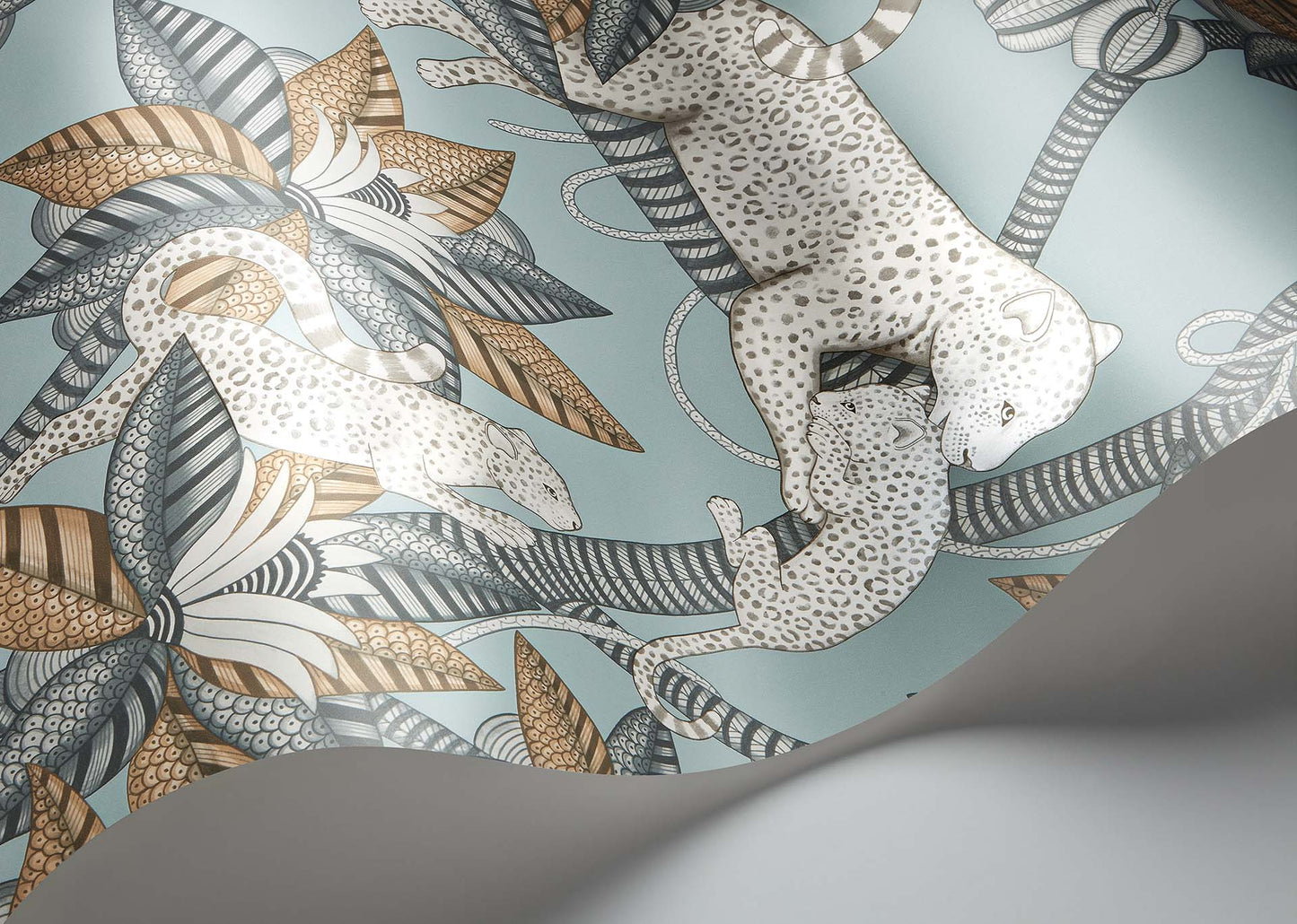 Satara Room Wallpaper - Teal