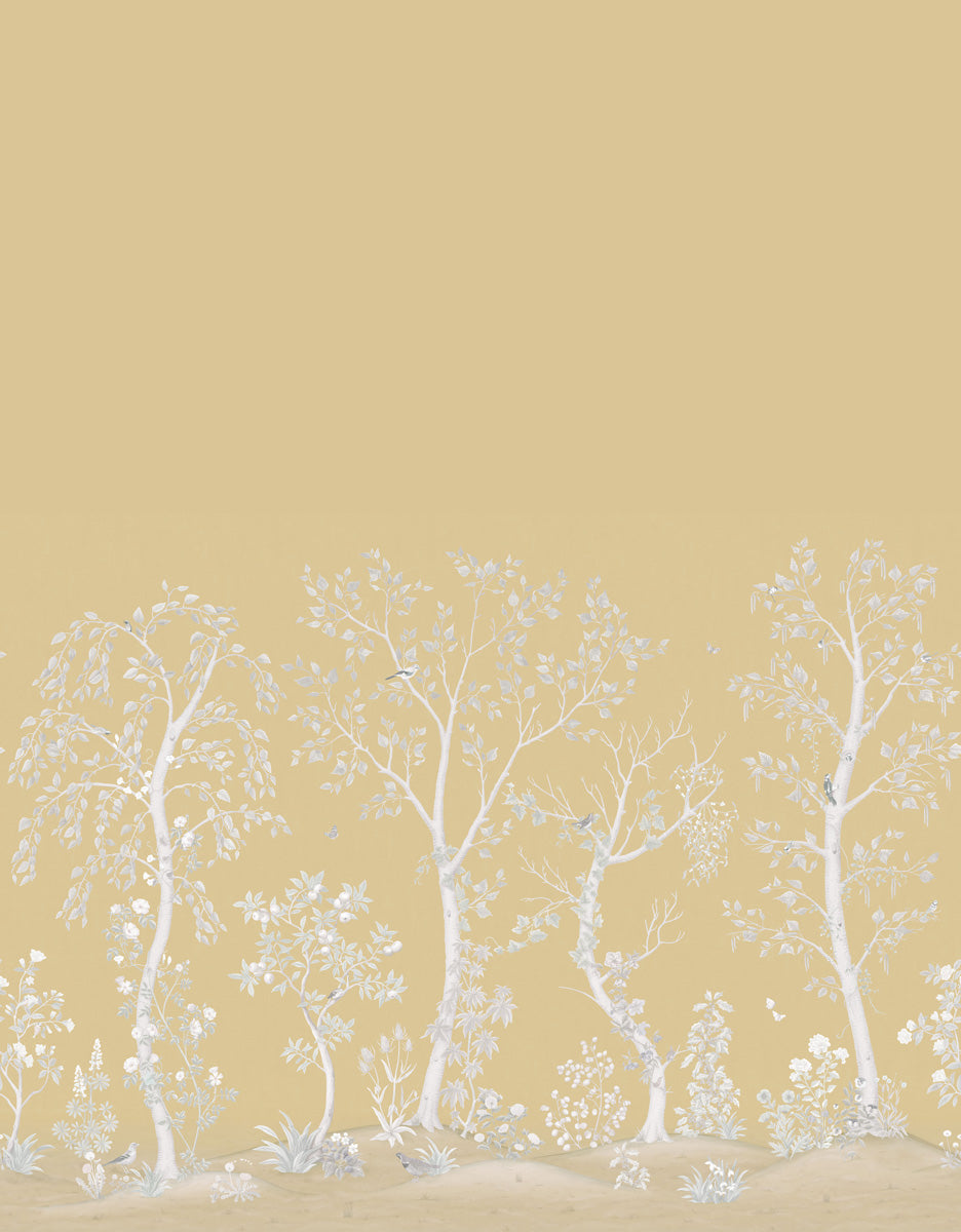Seasonal Woods Wallpaper - Sand - Cole & Son