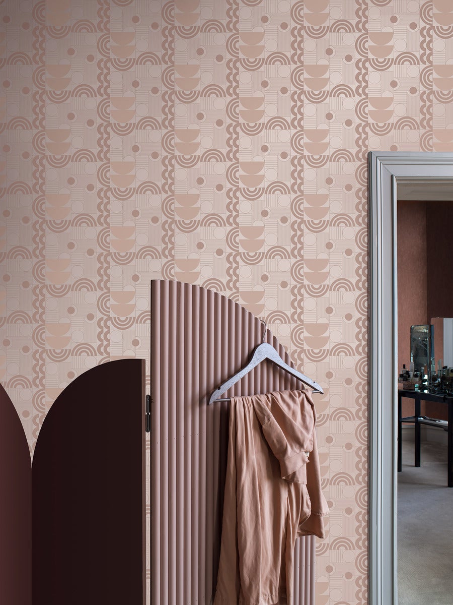 Cosmopolitan Wallpaper - Pink - Borastapeter