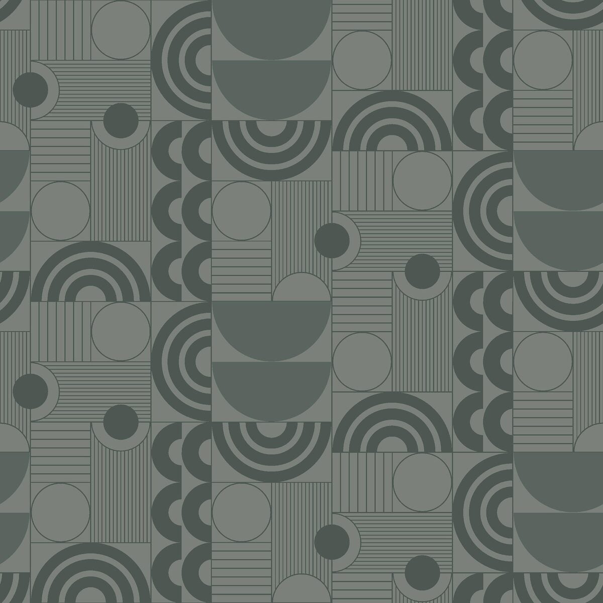 Cosmopolitan Wallpaper - Green - Borastapeter