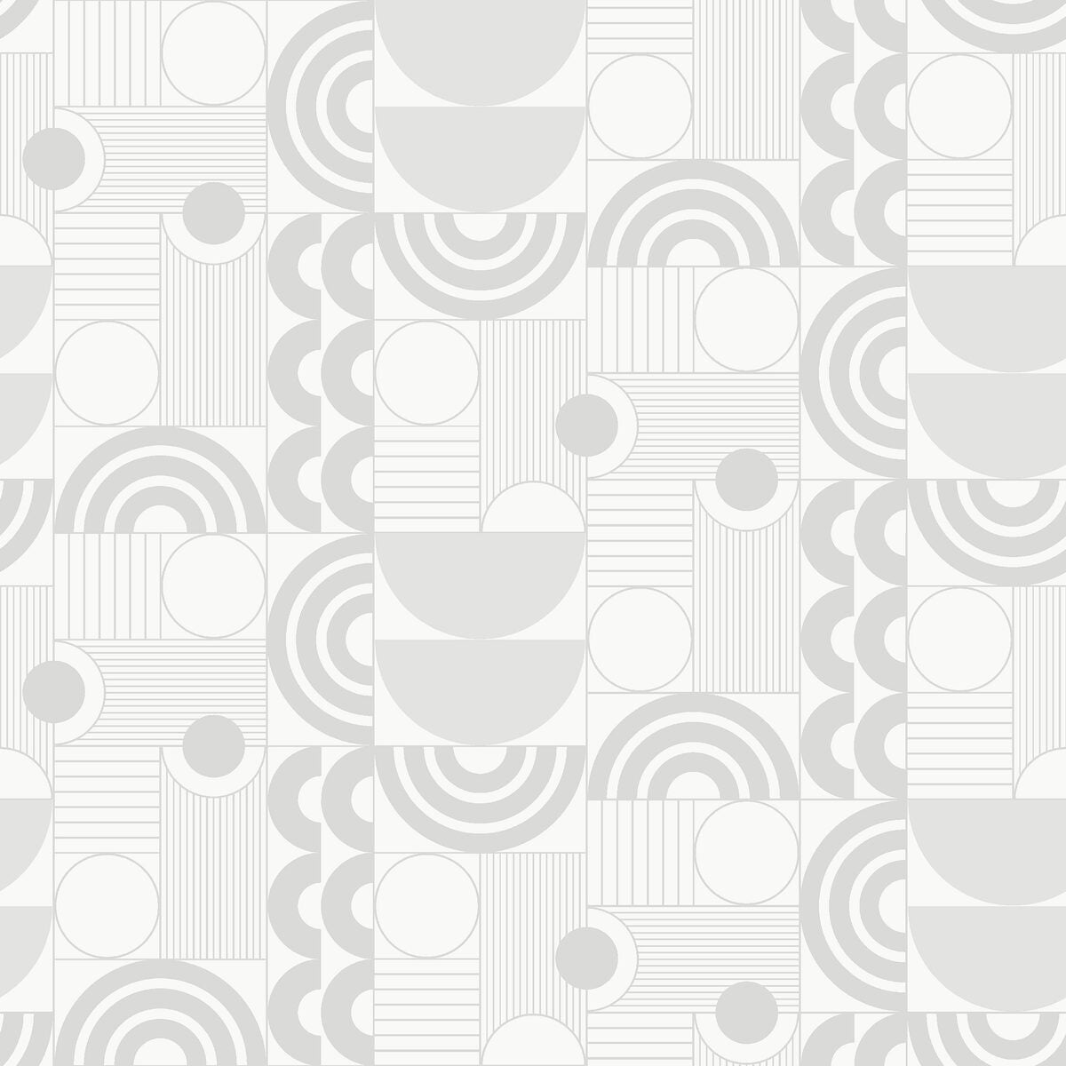 Cosmopolitan Wallpaper - White - Borastapeter