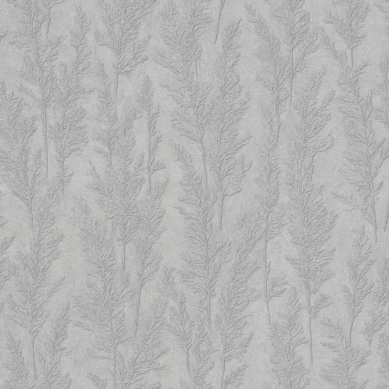 Feathery Tree Natural Opulence Grey Wallpaper - Galerie