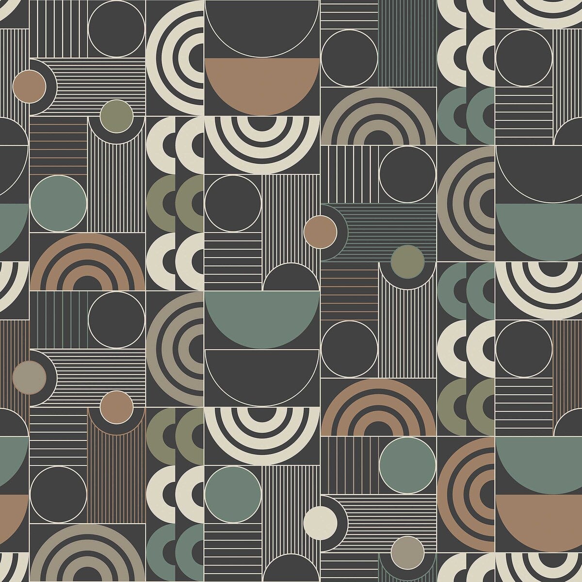 Cosmopolitan Wallpaper - Teal - Borastapeter
