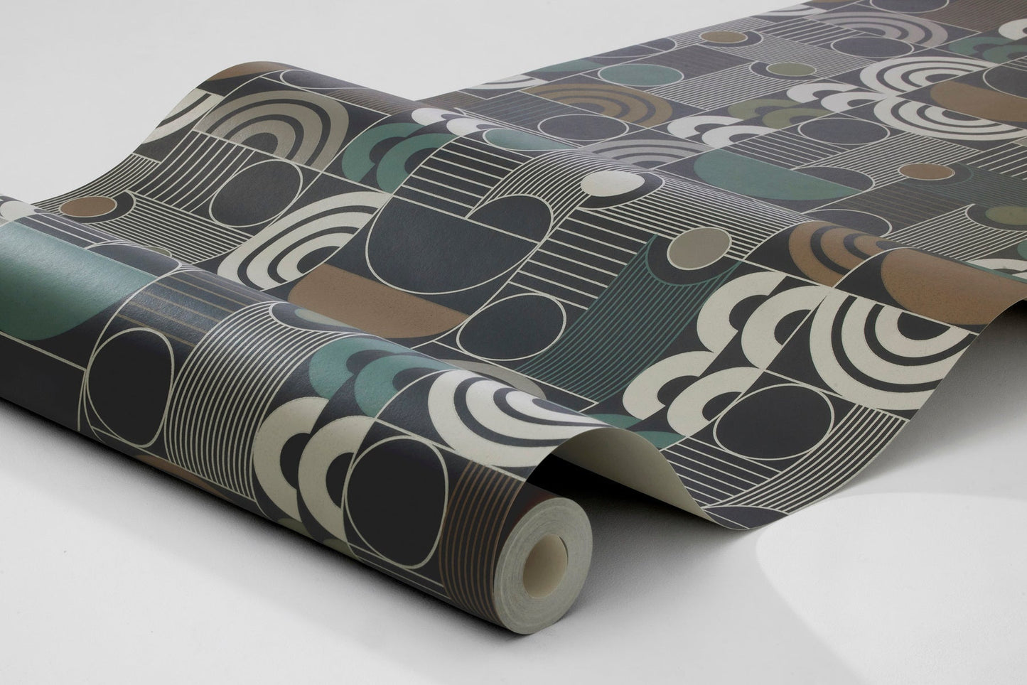 Cosmopolitan Wallpaper - Teal - Borastapeter