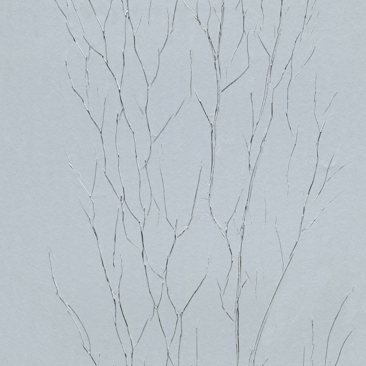 Crinkle Natural Opulence Platinum Wallpaper - Galerie