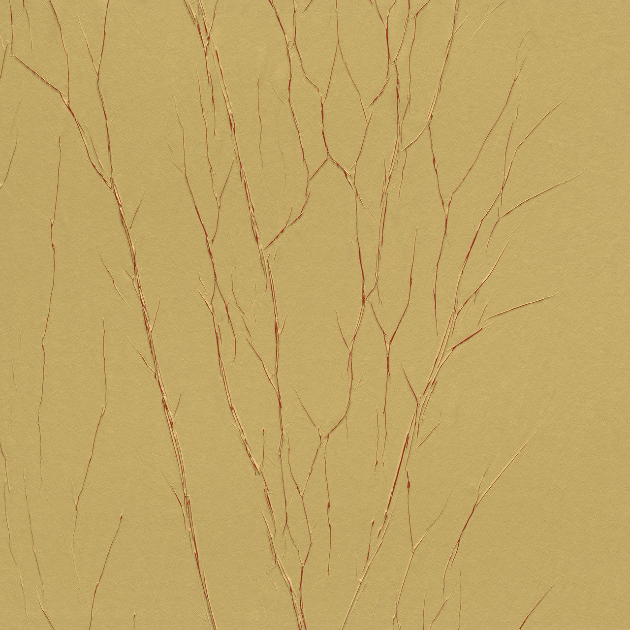 Crinkle Natural Opulence Gold Wallpaper - Galerie