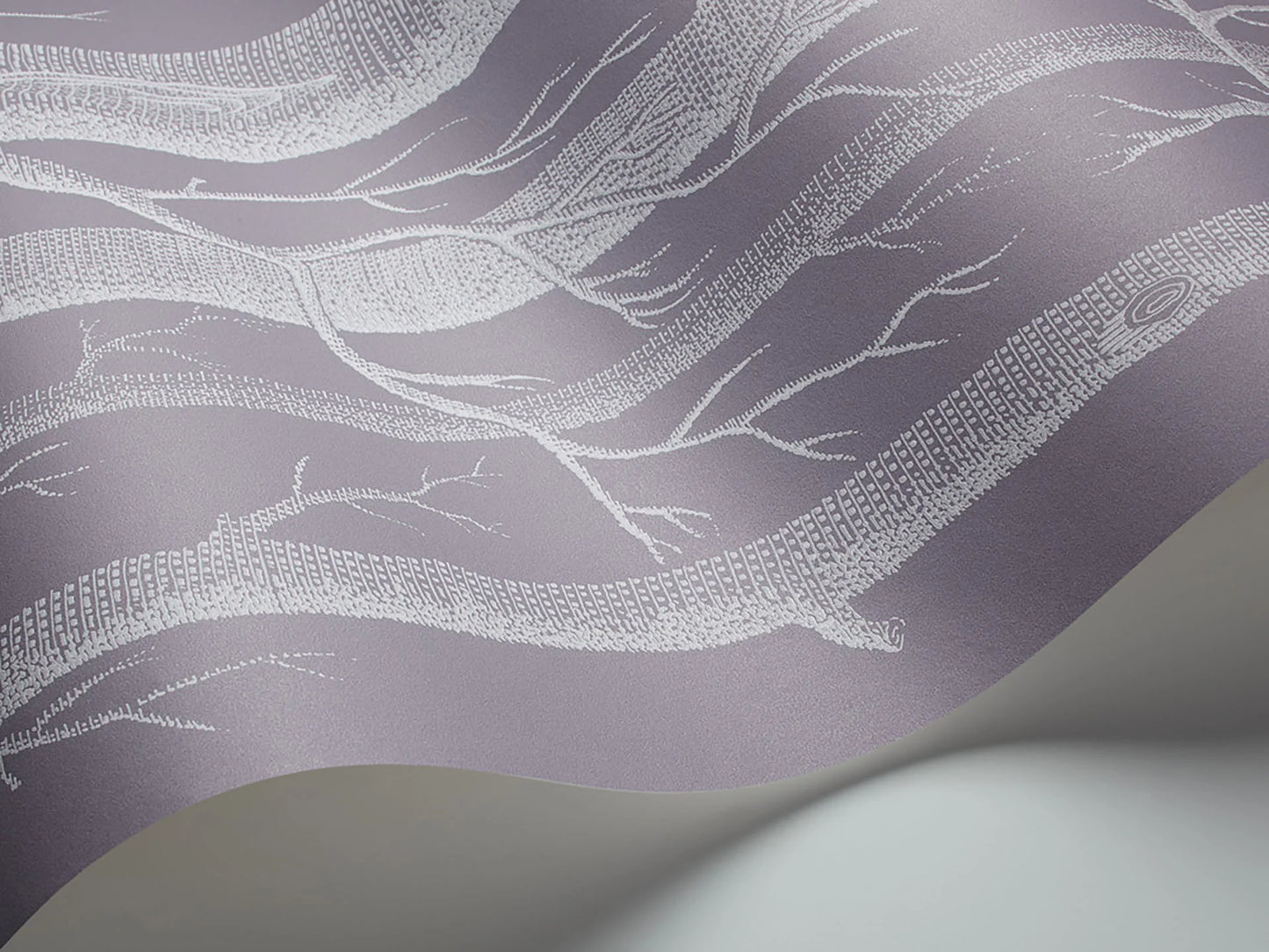Woods Wallpaper - Silver - Cole & Son