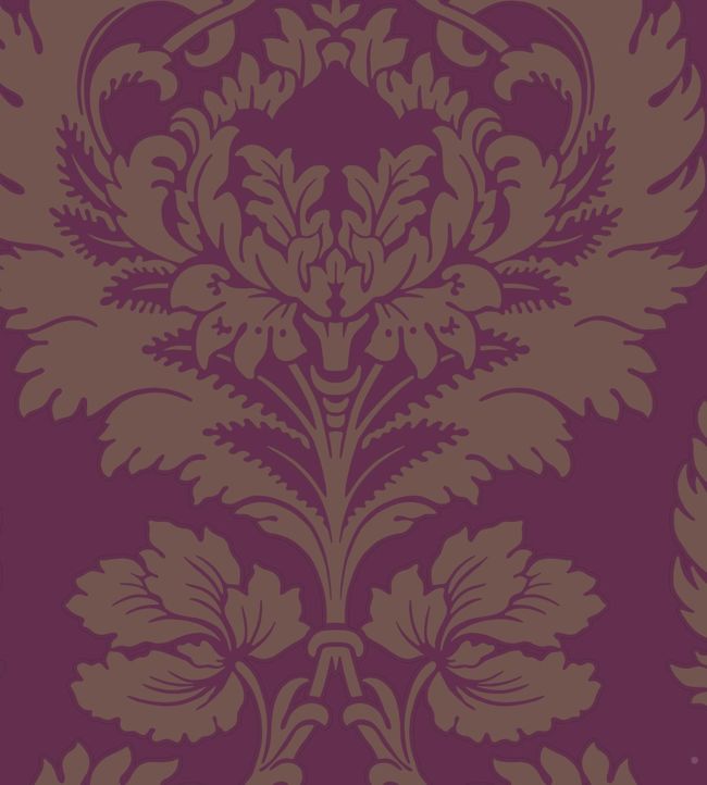 Hovingham Wallpaper - Purple