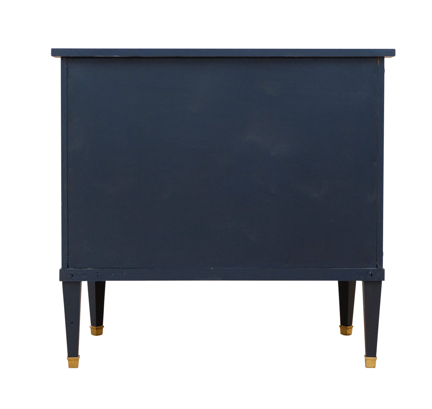 Gustavian Style 3 Drawer Chest Painted Mifnight Blue