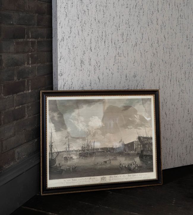 Concrete Room Wallpaper - Gray