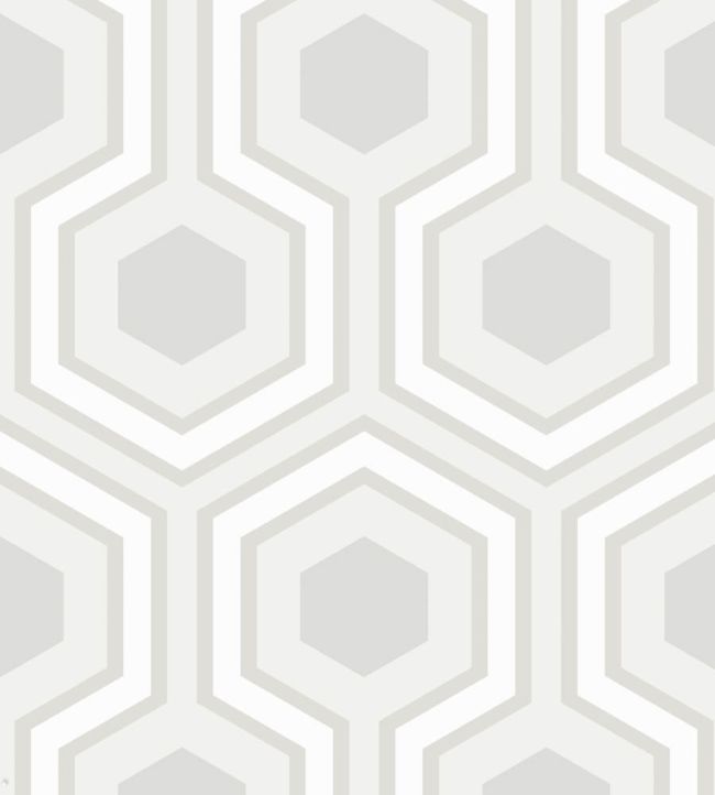 Hicks' Grand Wallpaper - White - Cole & Son