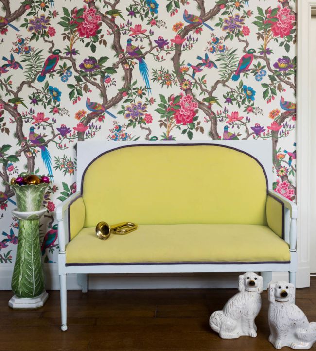 Fontainebleau Room Wallpaper - Multicolor