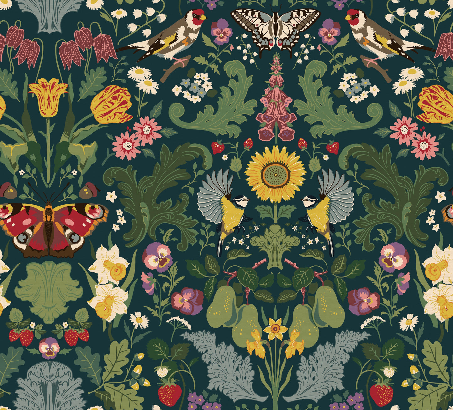 Admiral Wallpaper - Green - Wear The Walls