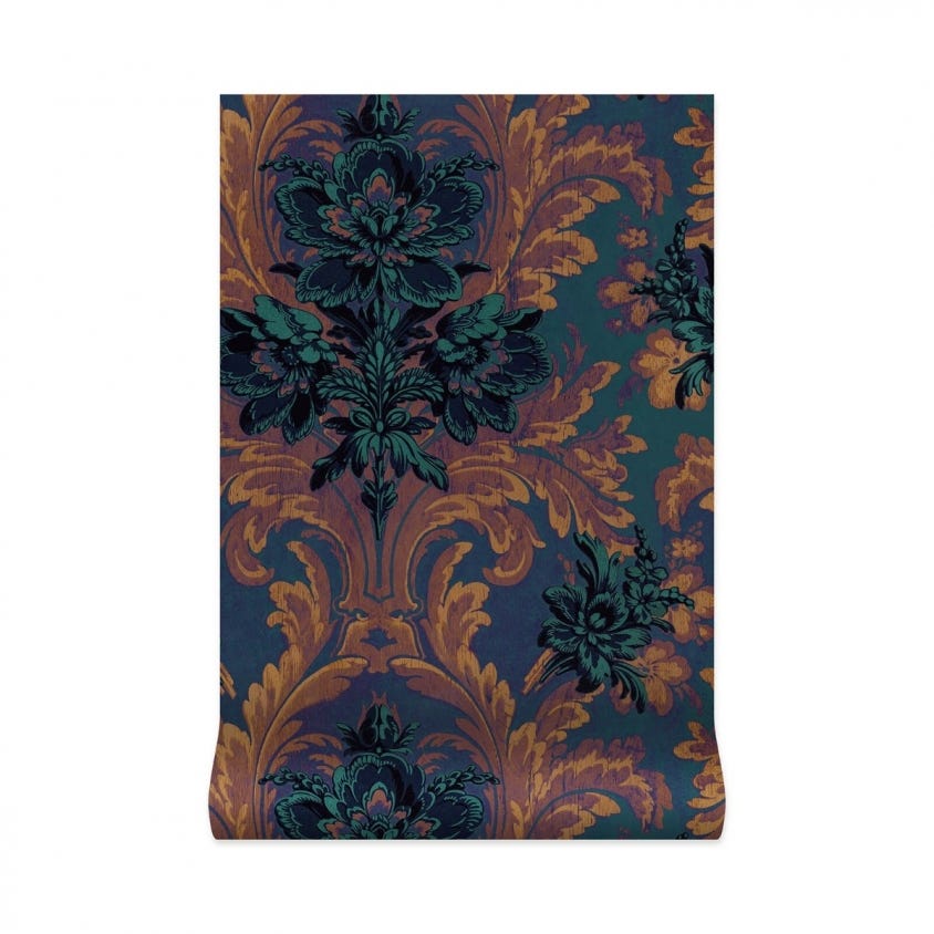 AMARANTHA Wallpaper - Ink - House of Hackney