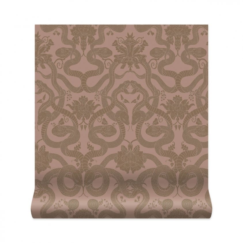 ANACONDA Wallpaper - Dusky-Pink - House of Hackney