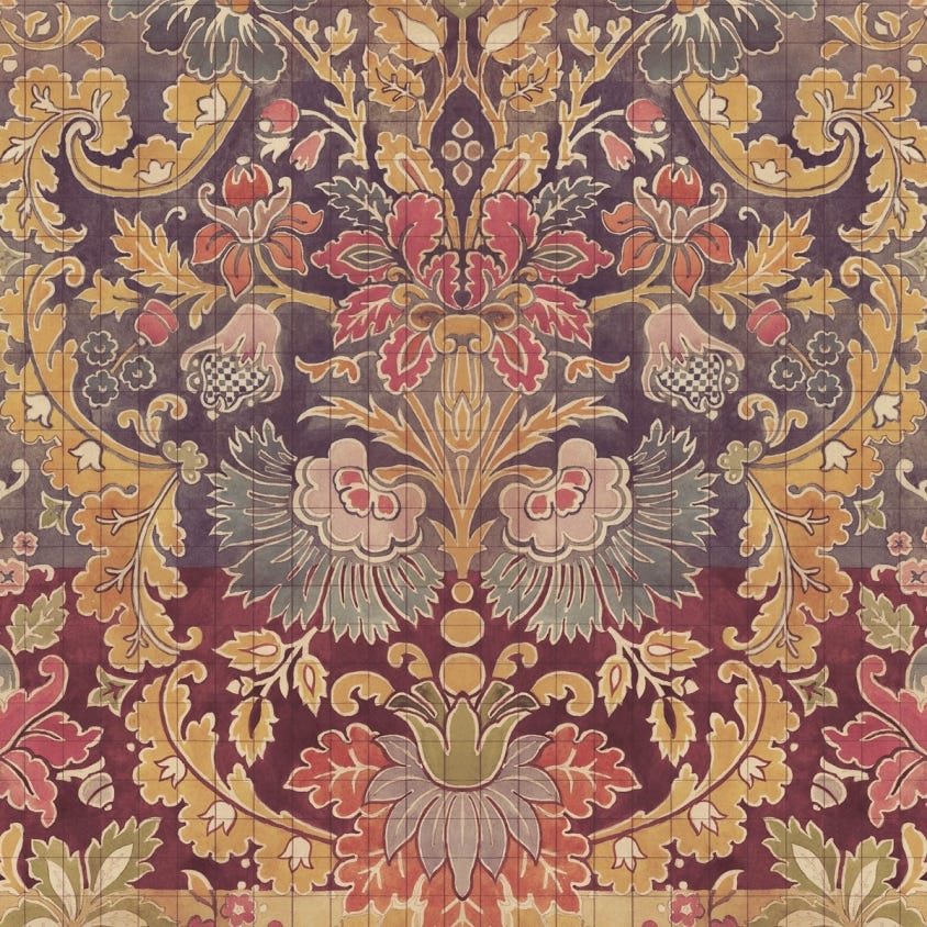 ANDASTRA Wallpaper - Almandine - House of Hackney