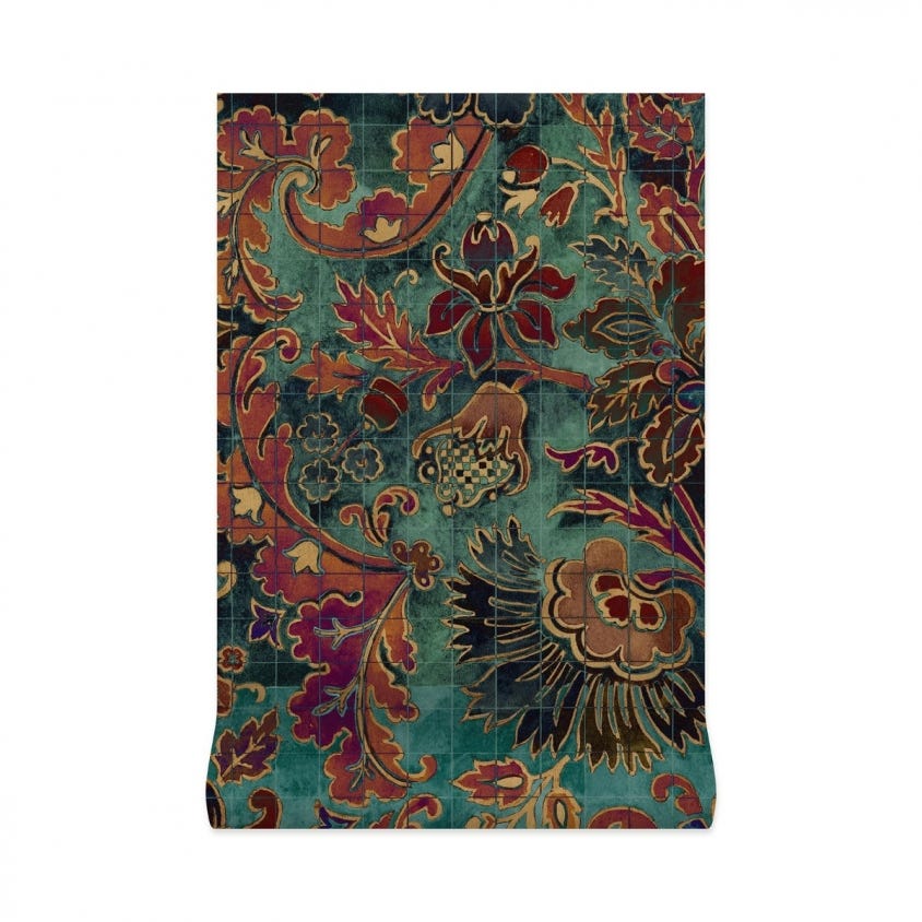 ANDASTRA Wallpaper - Amazonite - House of Hackney