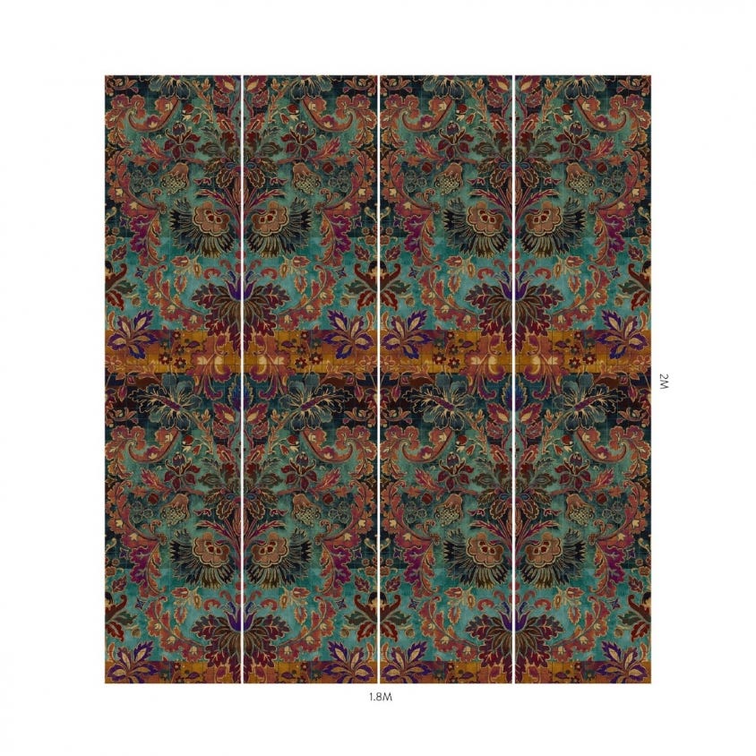 ANDASTRA Wallpaper - Amazonite - House of Hackney