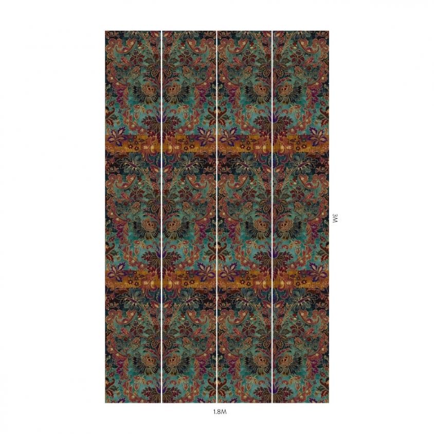 ANDASTRA Wallpaper - Amazonite - House of Hackney