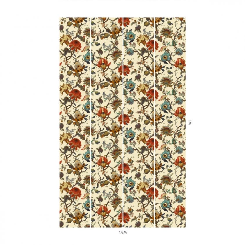 ARTEMIS Wallpaper - Ecru - House of Hackney