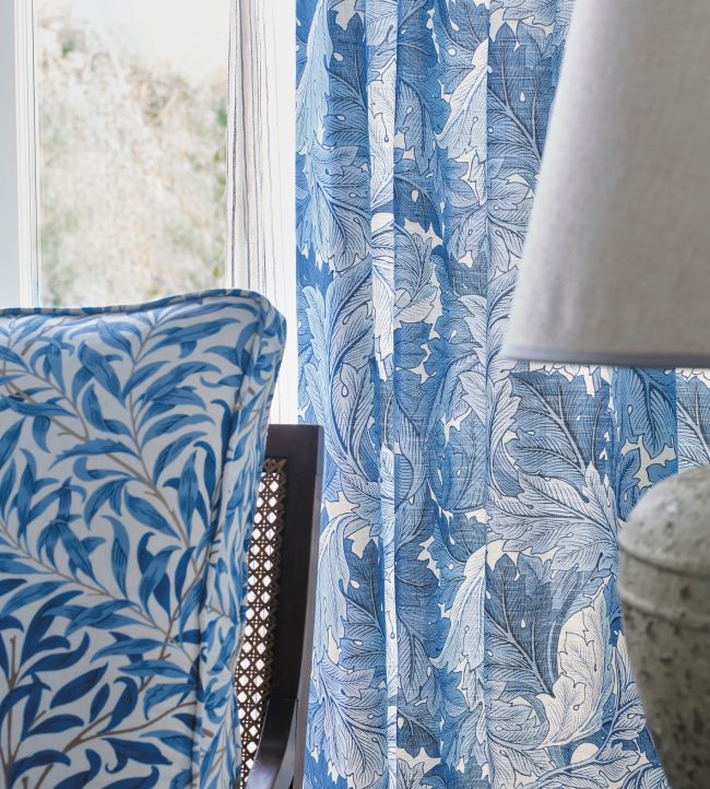 Acanthus Fabric - Woad - 226897 - Morris & Co