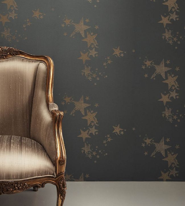 All Star Wallpaper - Gunmetal - BG0300-201 - Barneby Gates