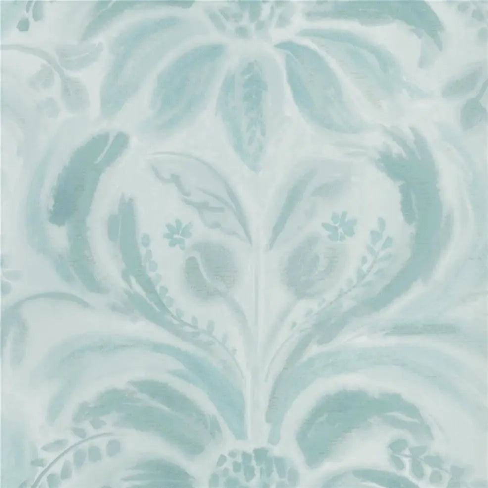 Angelique Damask Wallpaper - Jade - PDG1036/04 - Designers Guild