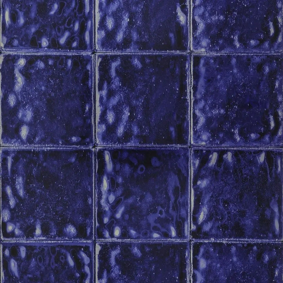 Aquarelle Wallpaper - Cobalt - PDG646/01 - Designers Guild