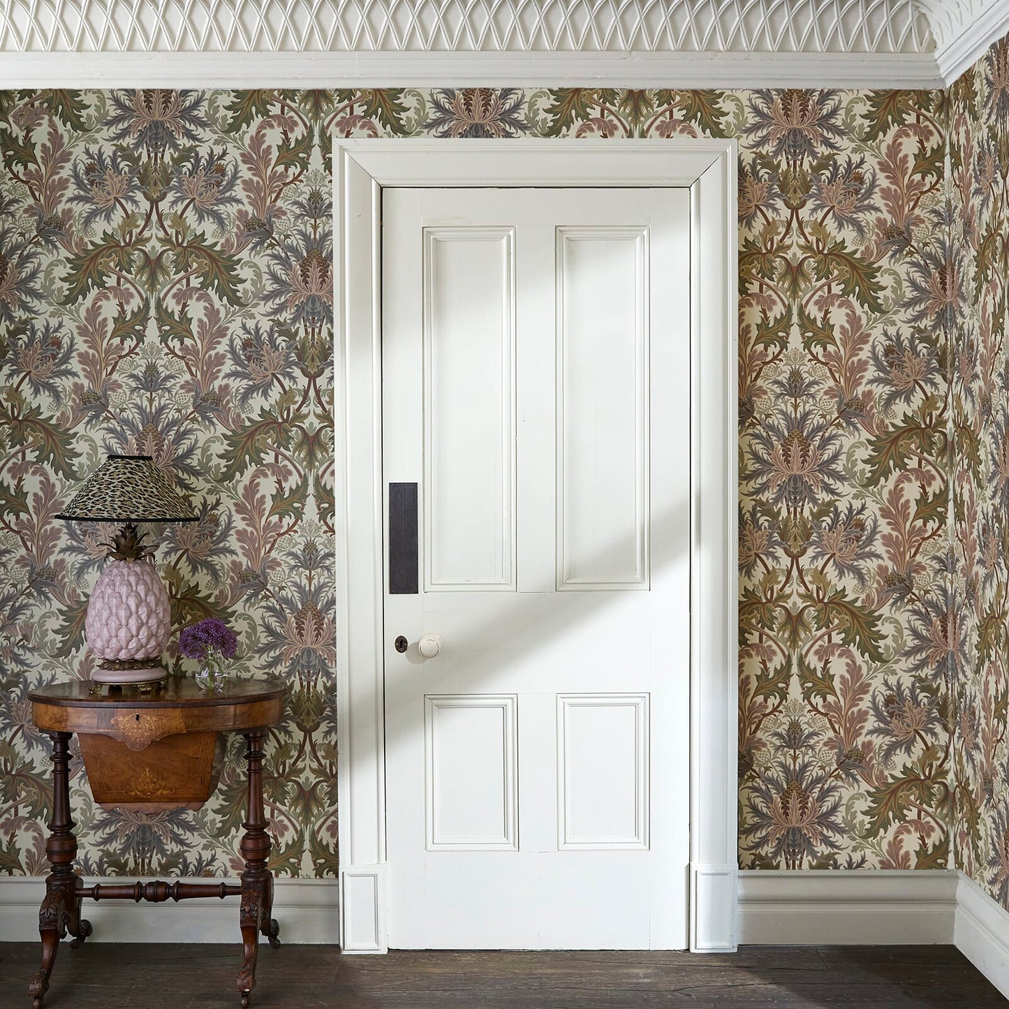 Aquifolia Wallpaper - Ecru - House of Hackney