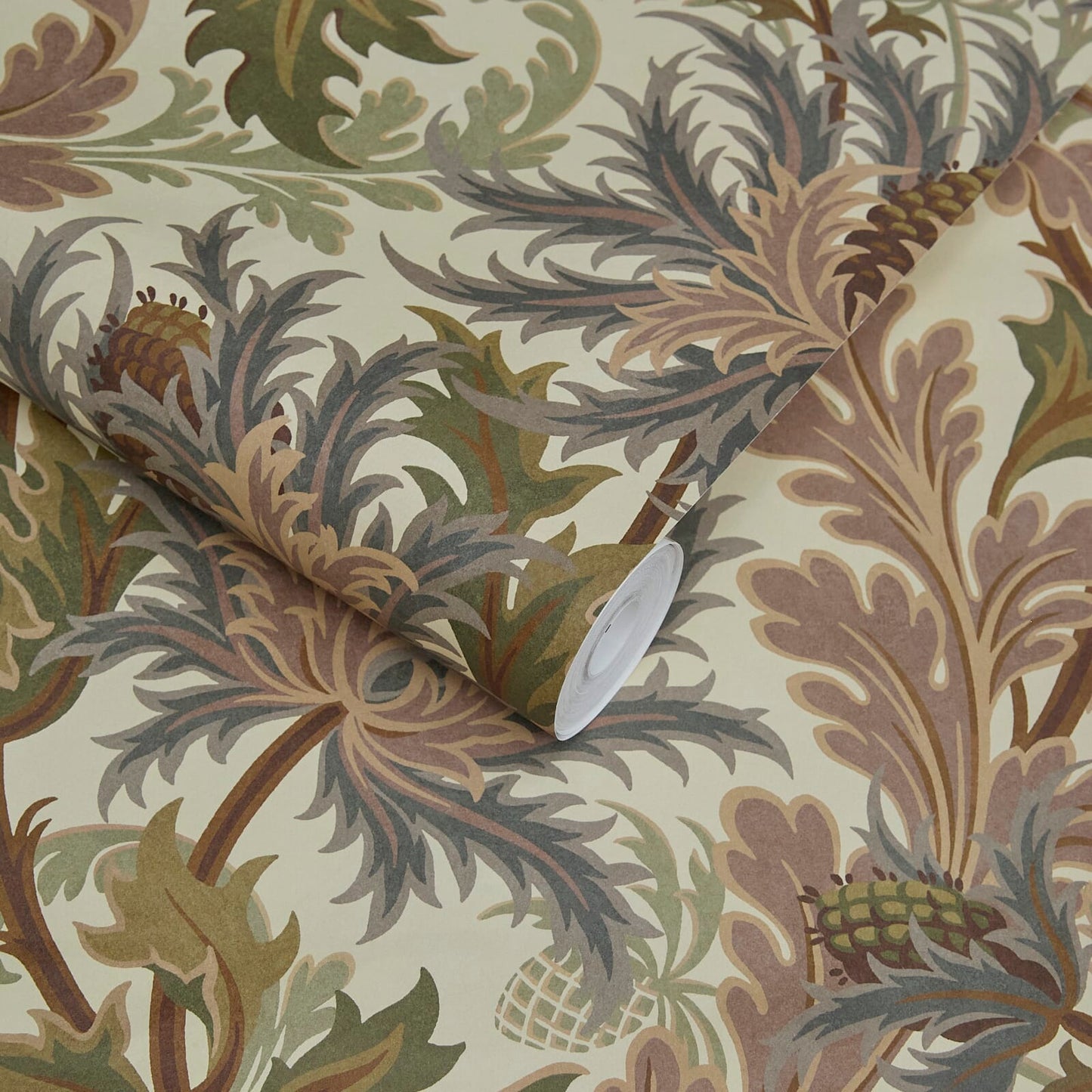 Aquifolia Wallpaper - Ecru - House of Hackney