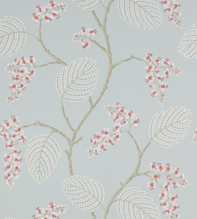 Atwood Wallpaper - Old Blue - Colefax & Fowler