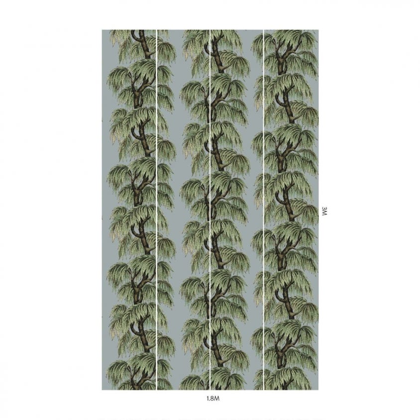BABYLON Wallpaper - Dove & Willow - House of Hackney
