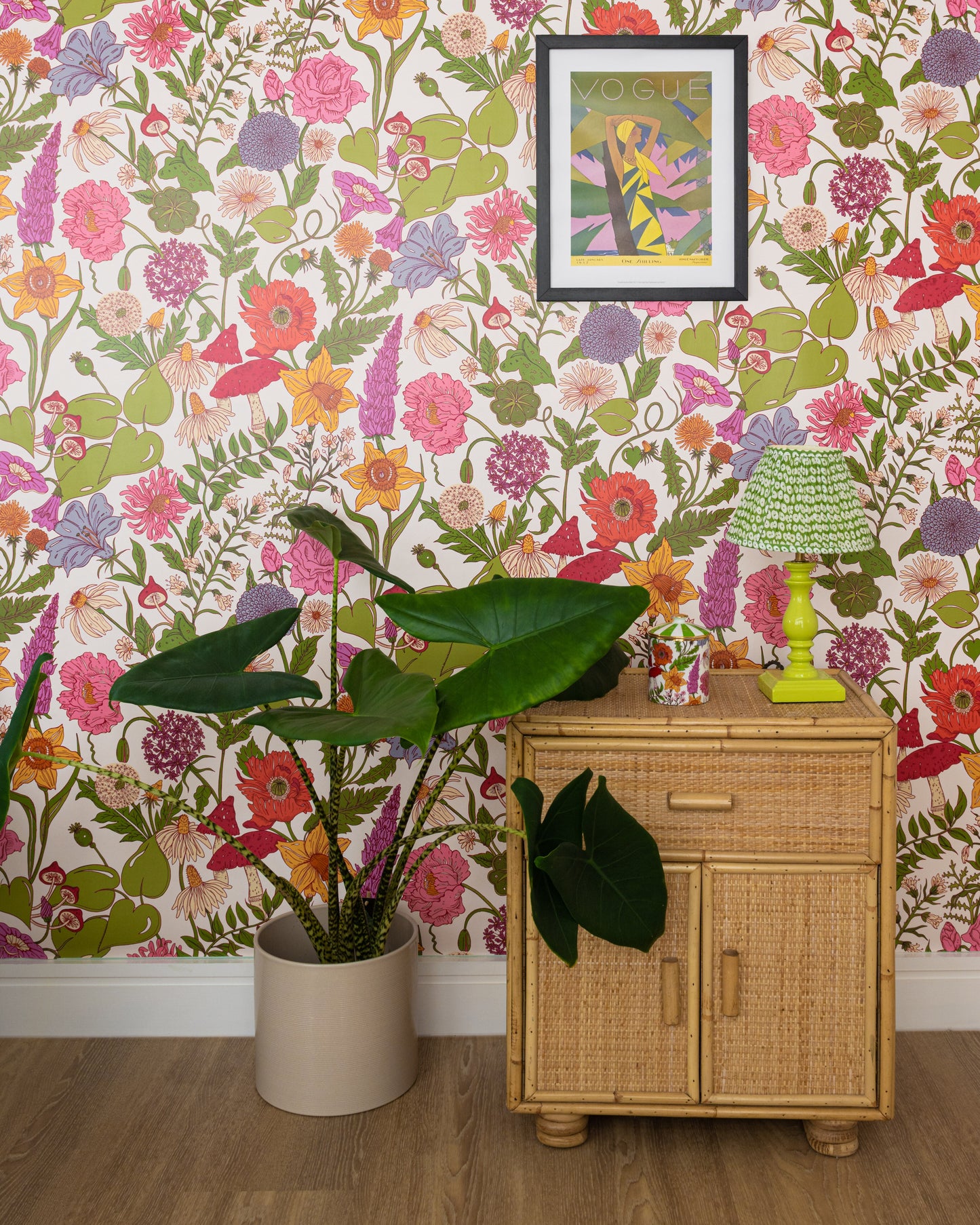 Bloom Wallpaper - Multicolor - Wear The Walls