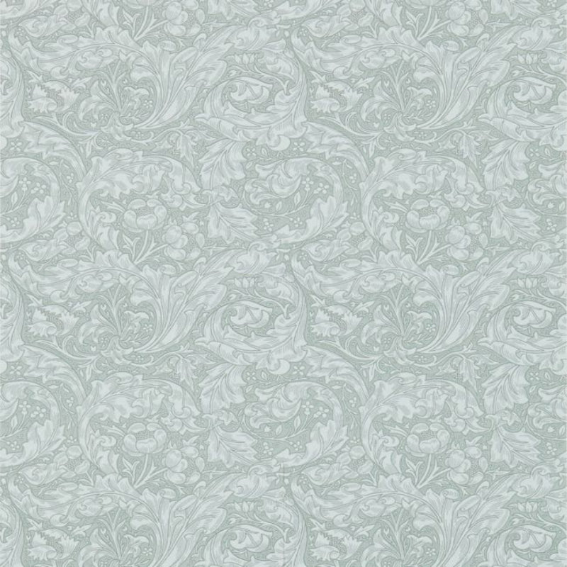 Bachelors Button Wallpaper - Silver - 214735 - Morris & Co