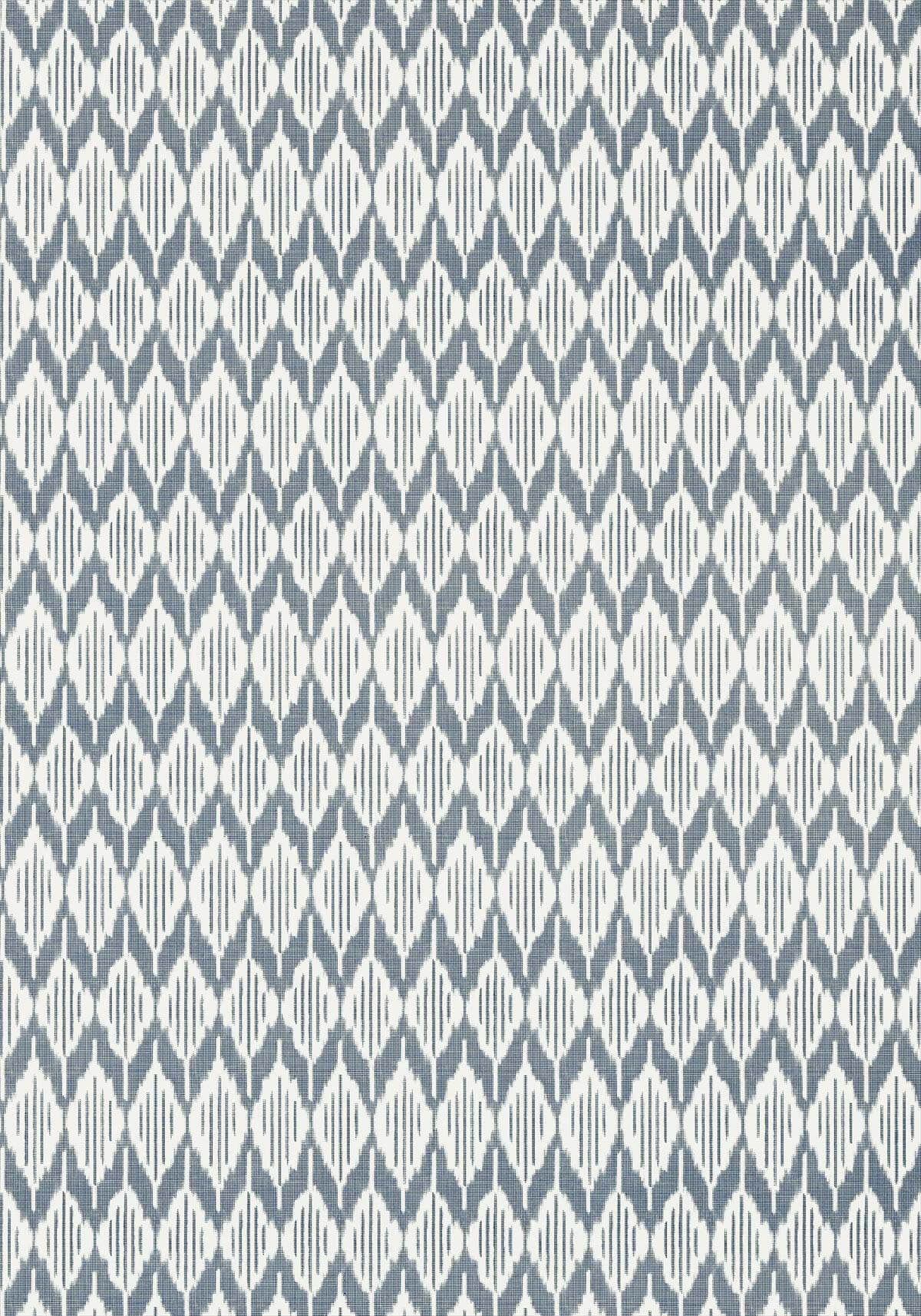 Balin Ikat Wallpaper - Navy - AT79132 - Anna French