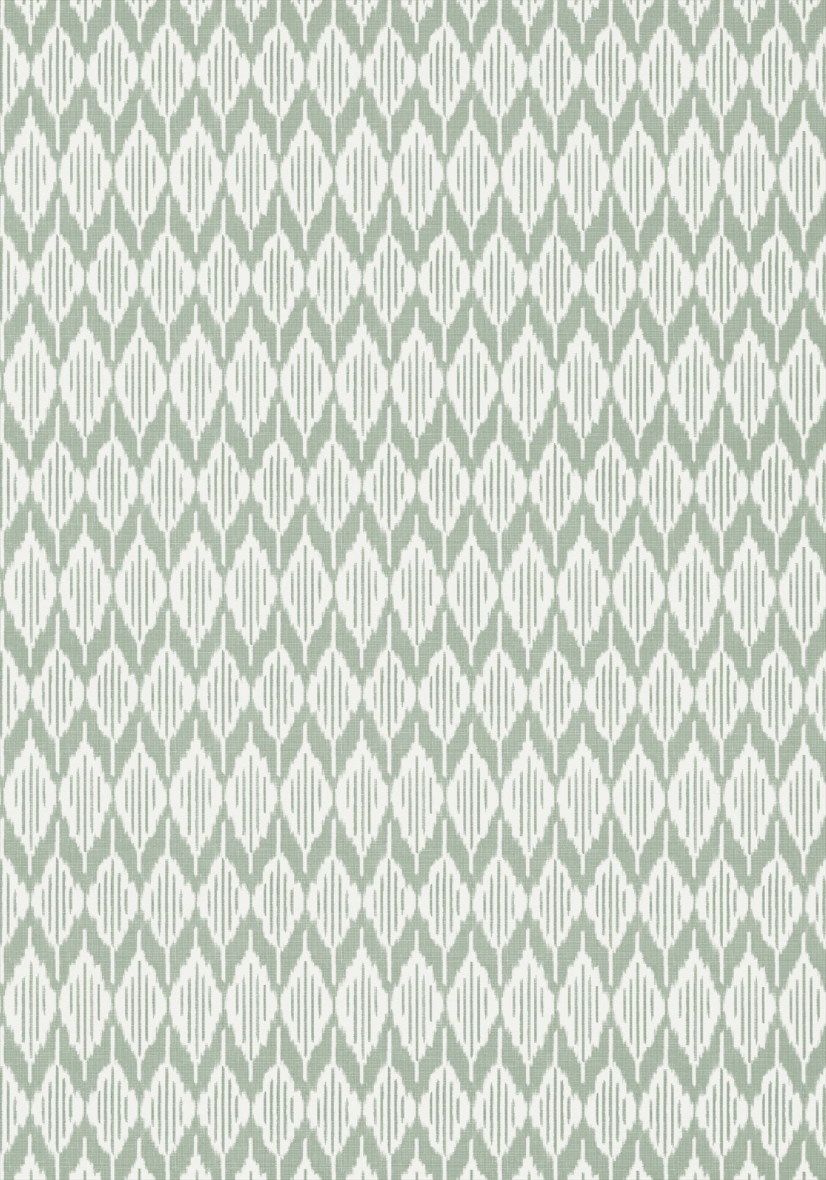 Balin Ikat Wallpaper - Sage - AT79131 - Anna French