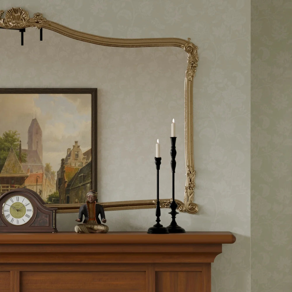 Balmoral Baroque Wallpaper - Warm Grey - Lucie Annabel