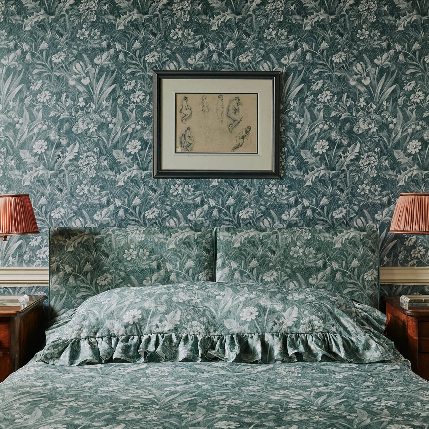 Beltane Wallpaper - Euphorbia - House of Hackney