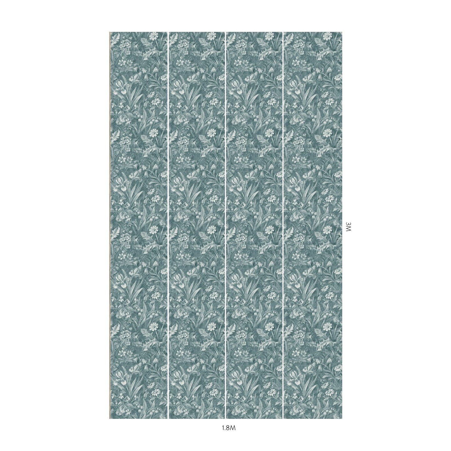 Beltane Wallpaper - Euphorbia - House of Hackney