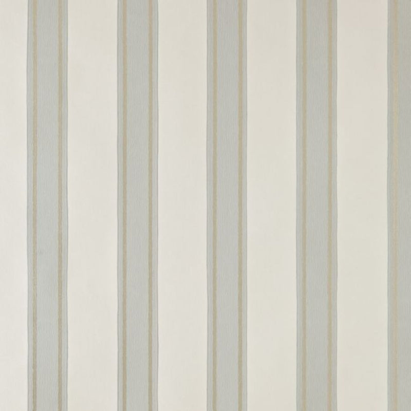 Block Print Stripe Wallpaper - Lamp Room Gray - 751 - Farrow & Ball