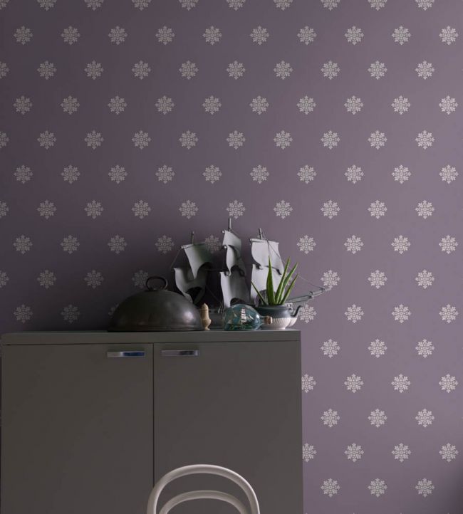 Brockhampton Star Wallpaper - Skimming Stone - 520 - Farrow & Ball
